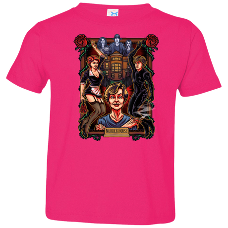 T-Shirts Hot Pink / 2T Murder House Toddler Premium T-Shirt