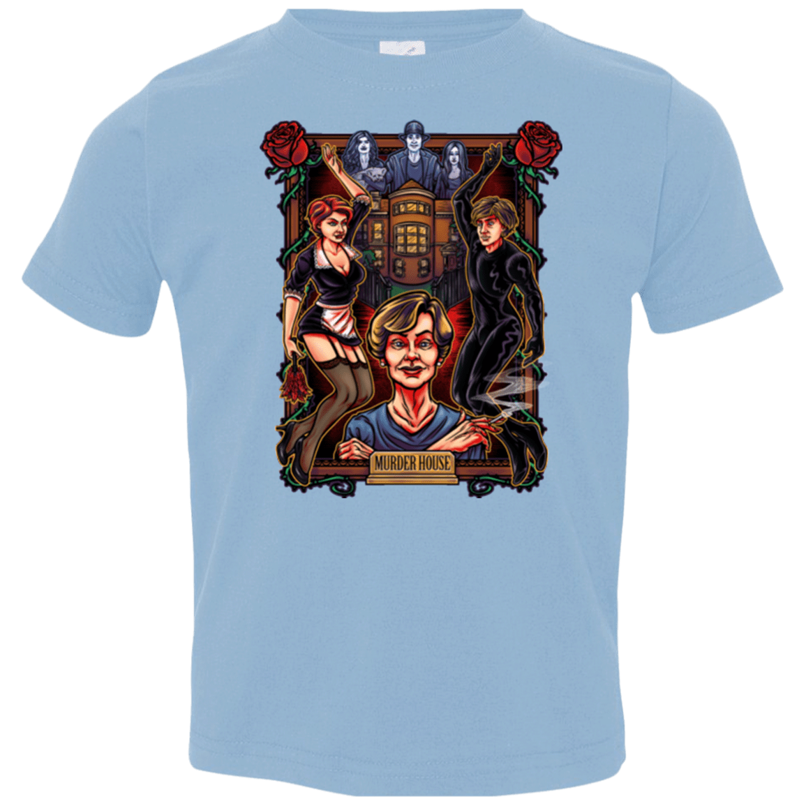 T-Shirts Light Blue / 2T Murder House Toddler Premium T-Shirt