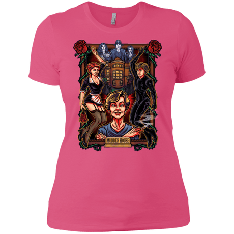 T-Shirts Hot Pink / X-Small Murder House Women's Premium T-Shirt