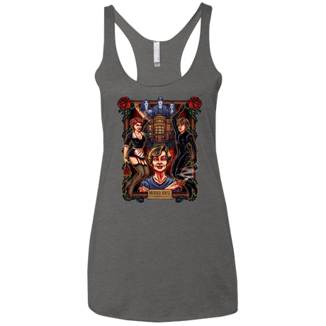 T-Shirts Premium Heather / X-Small Murder House Women's Triblend Racerback Tank