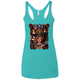 T-Shirts Tahiti Blue / X-Small Murder House Women's Triblend Racerback Tank