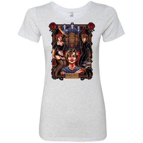 T-Shirts Heather White / Small Murder House Women's Triblend T-Shirt