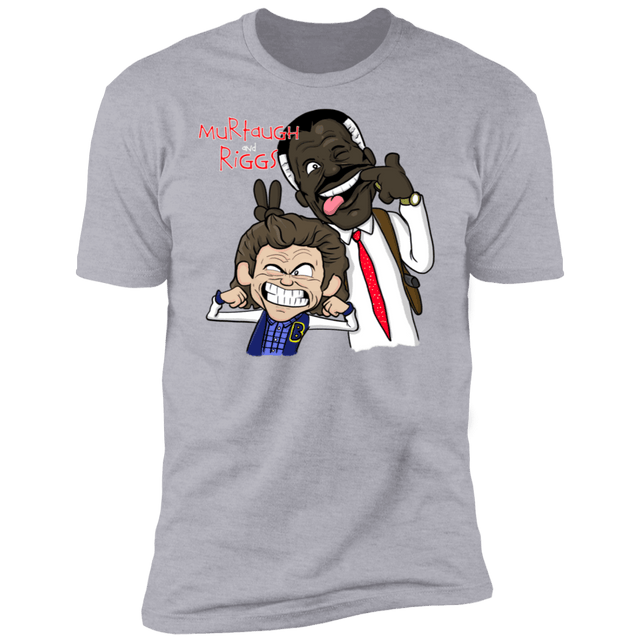 T-Shirts Heather Grey / S Murtaugh and Riggs Men's Premium T-Shirt