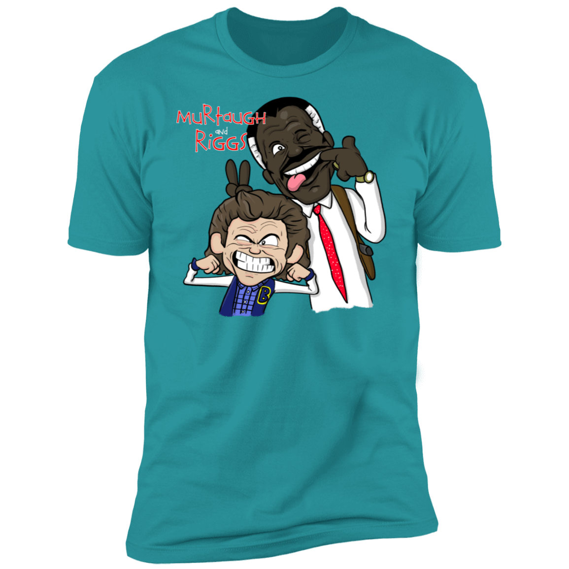 T-Shirts Tahiti Blue / S Murtaugh and Riggs Men's Premium T-Shirt