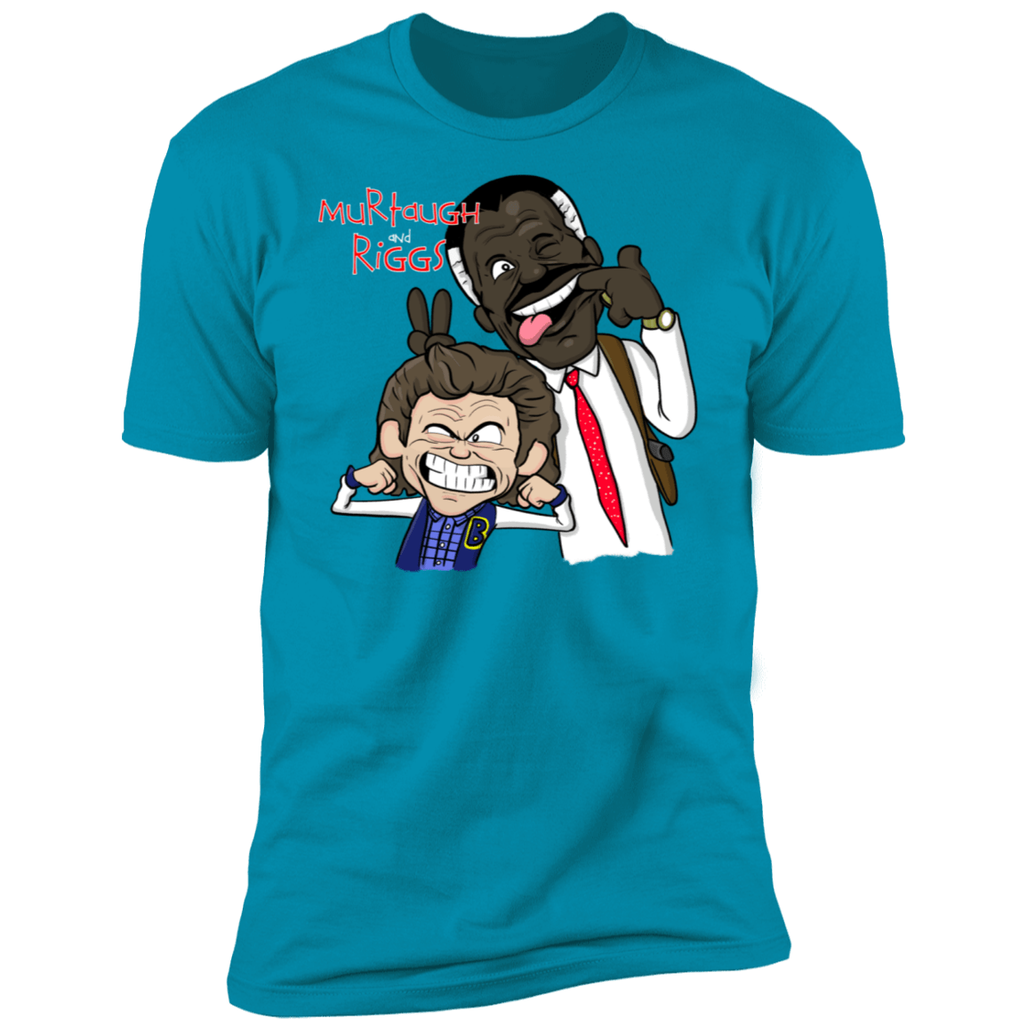 T-Shirts Turquoise / S Murtaugh and Riggs Men's Premium T-Shirt