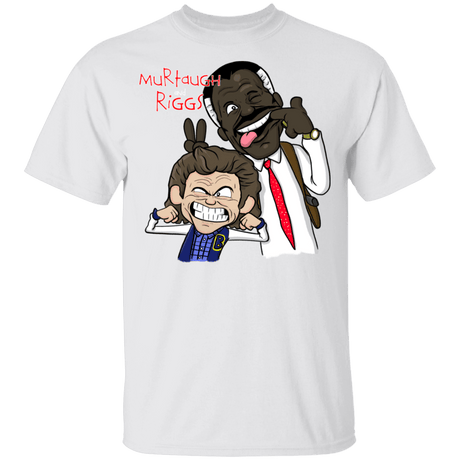 T-Shirts White / YXS Murtaugh and Riggs Youth T-Shirt