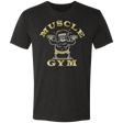 T-Shirts Vintage Black / S Muscle Man Gym Men's Triblend T-Shirt
