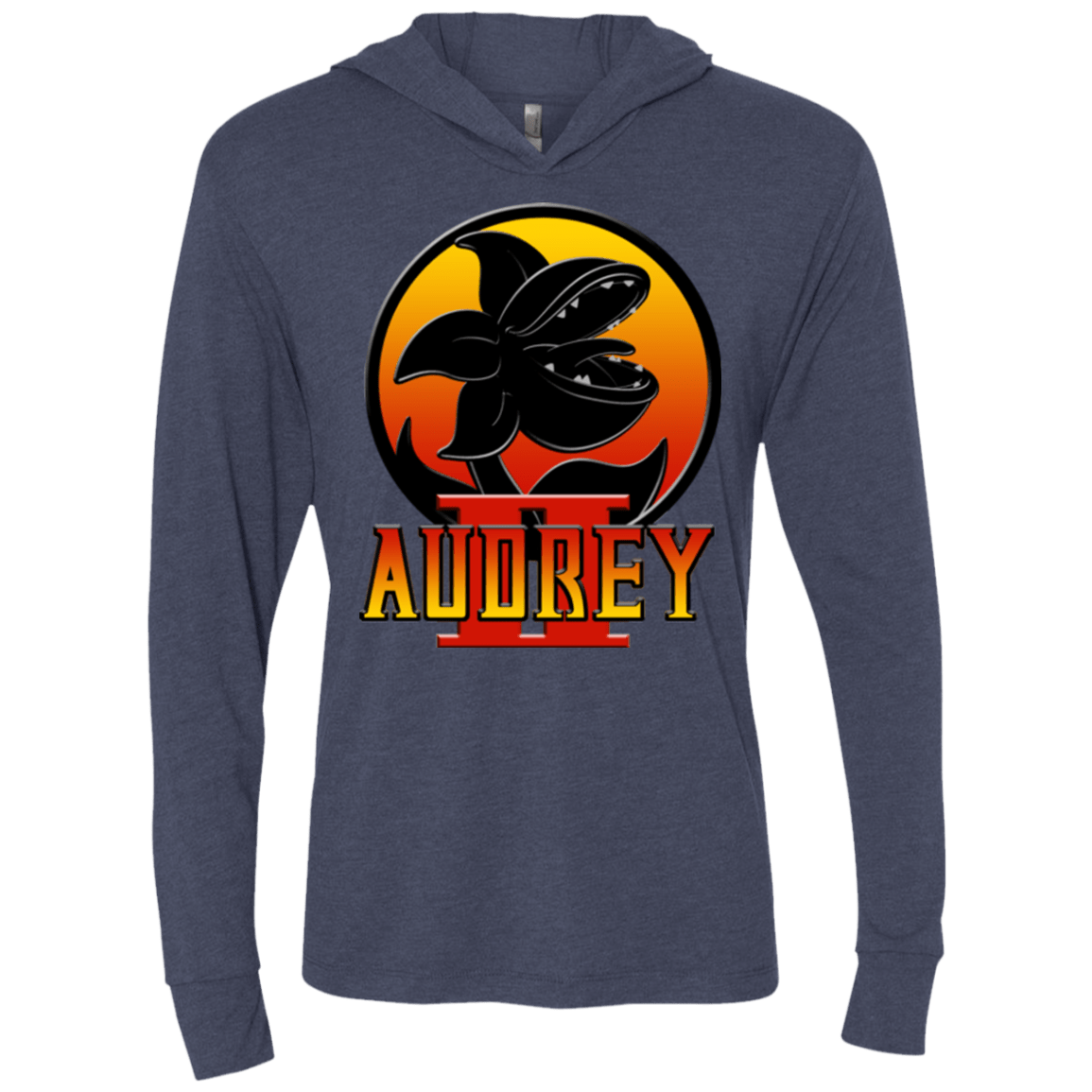 T-Shirts Vintage Navy / X-Small Mushniks Kombat Triblend Long Sleeve Hoodie Tee