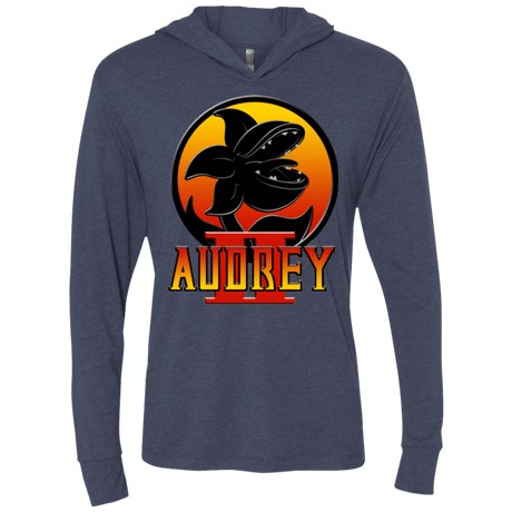 T-Shirts Vintage Navy / X-Small Mushniks Kombat Triblend Long Sleeve Hoodie Tee