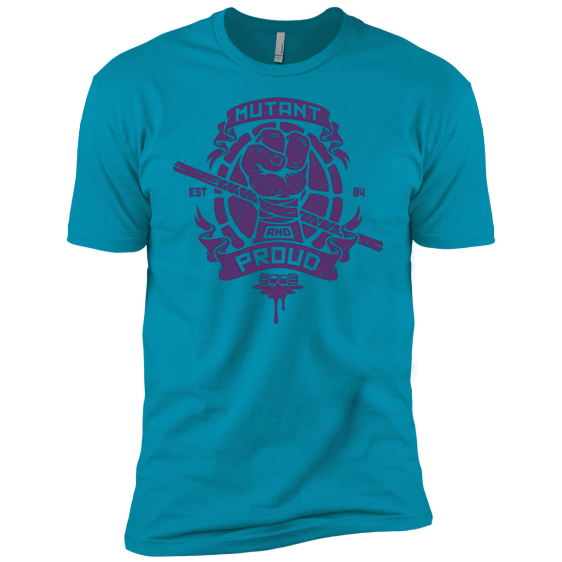 T-Shirts Turquoise / YXS Mutant and Proud Donny Boys Premium T-Shirt