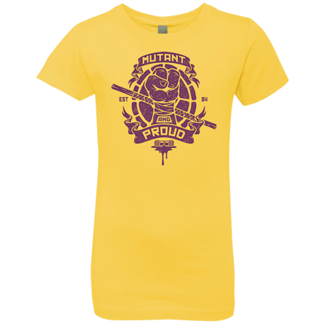 T-Shirts Vibrant Yellow / YXS Mutant and Proud Donny Girls Premium T-Shirt