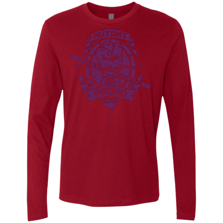 T-Shirts Cardinal / Small Mutant and Proud Donny Men's Premium Long Sleeve