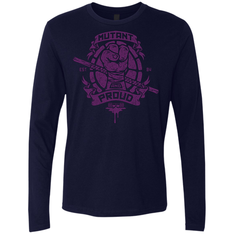 T-Shirts Midnight Navy / Small Mutant and Proud Donny Men's Premium Long Sleeve