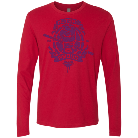T-Shirts Red / Small Mutant and Proud Donny Men's Premium Long Sleeve