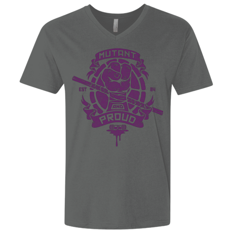 T-Shirts Heavy Metal / X-Small Mutant and Proud Donny Men's Premium V-Neck