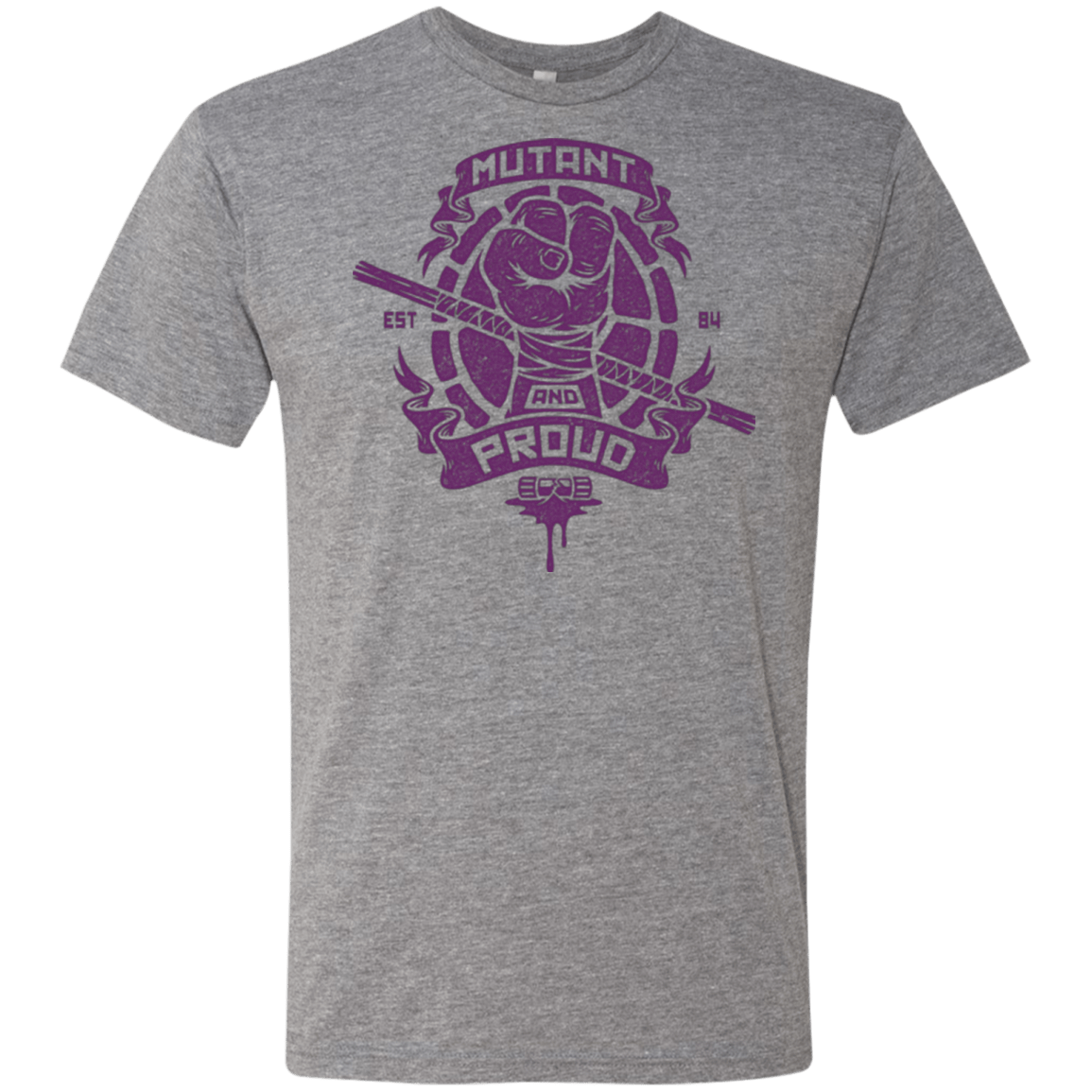 T-Shirts Premium Heather / Small Mutant and Proud Donny Men's Triblend T-Shirt