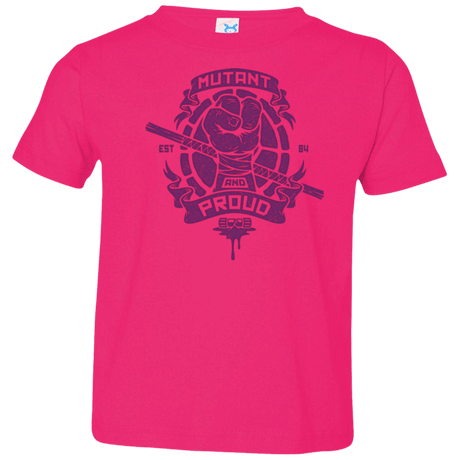 T-Shirts Hot Pink / 2T Mutant and Proud Donny Toddler Premium T-Shirt