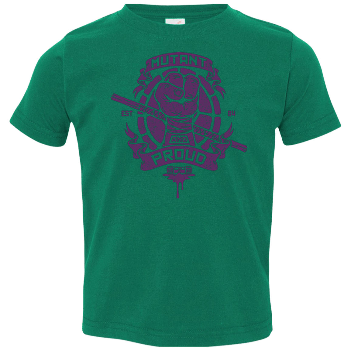 T-Shirts Kelly / 2T Mutant and Proud Donny Toddler Premium T-Shirt