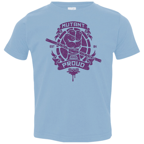 T-Shirts Light Blue / 2T Mutant and Proud Donny Toddler Premium T-Shirt