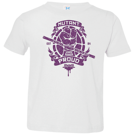 T-Shirts White / 2T Mutant and Proud Donny Toddler Premium T-Shirt