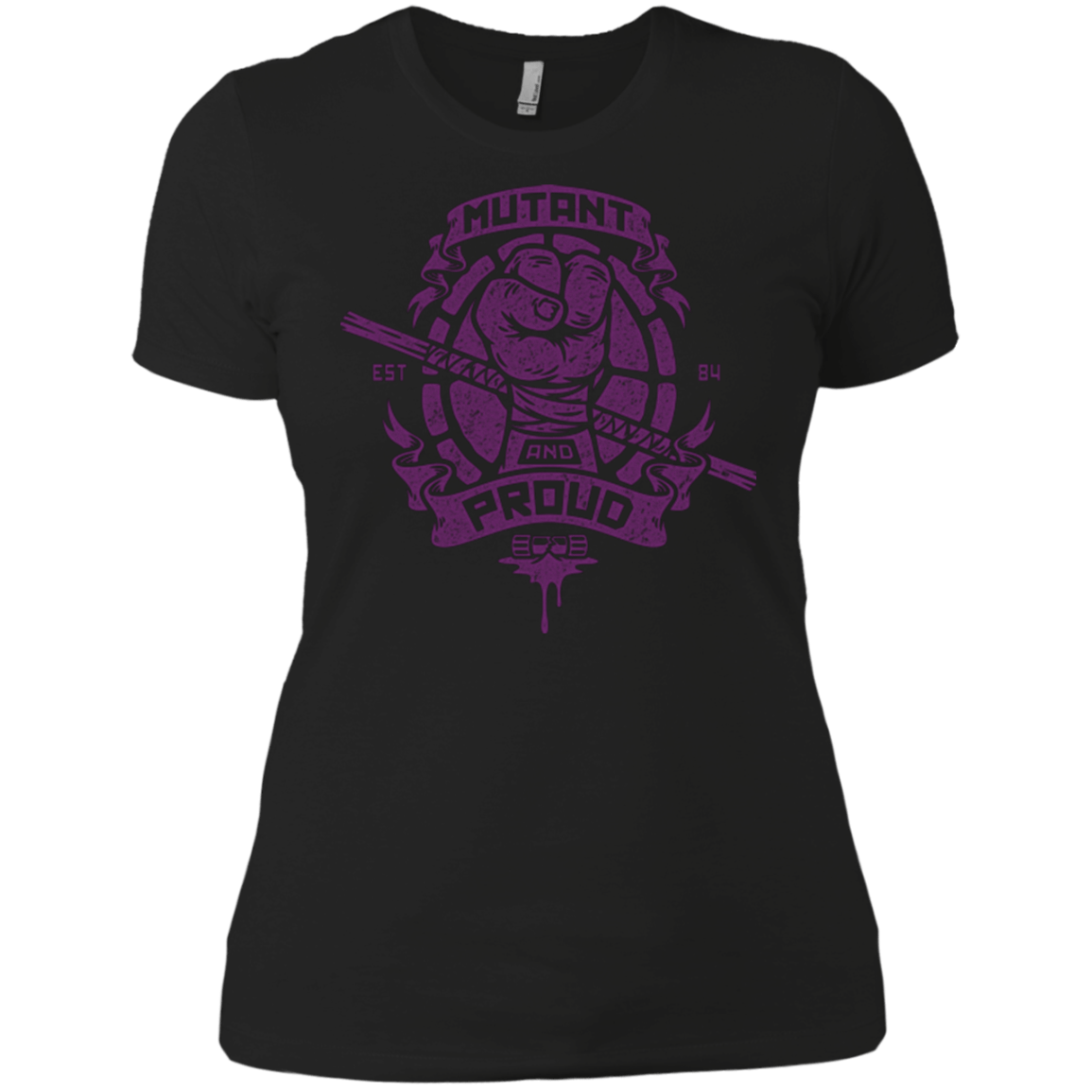 T-Shirts Black / X-Small Mutant and Proud Donny Women's Premium T-Shirt