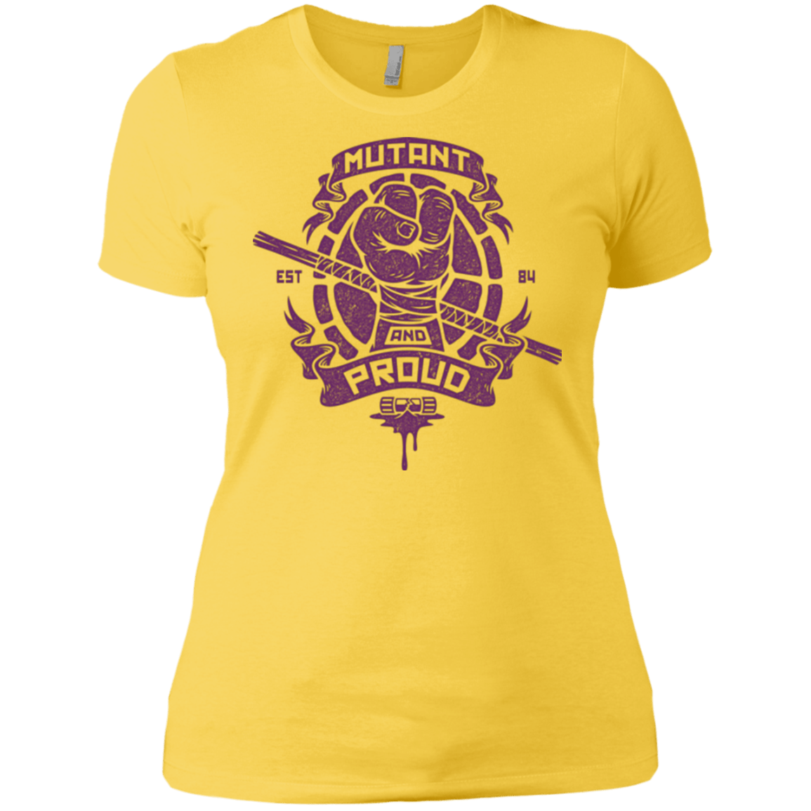 T-Shirts Vibrant Yellow / X-Small Mutant and Proud Donny Women's Premium T-Shirt