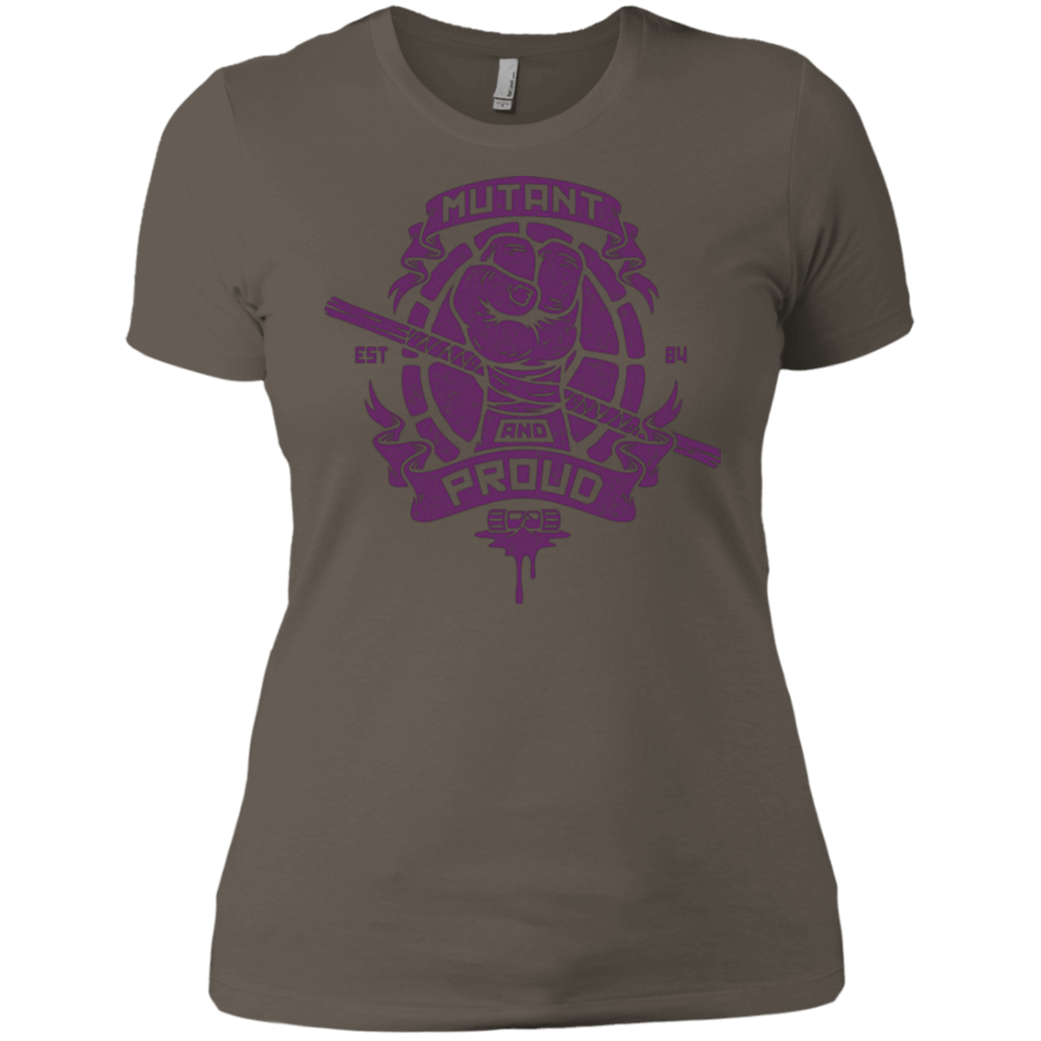 T-Shirts Warm Grey / X-Small Mutant and Proud Donny Women's Premium T-Shirt