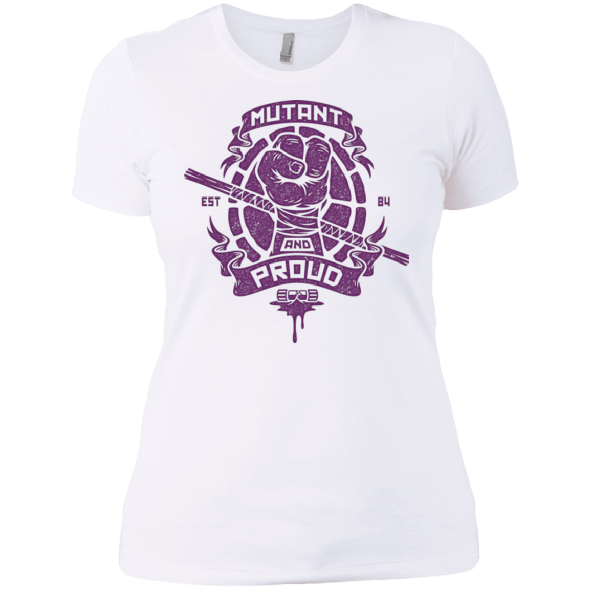 T-Shirts White / X-Small Mutant and Proud Donny Women's Premium T-Shirt