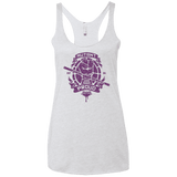 T-Shirts Heather White / X-Small Mutant and Proud Donny Women's Triblend Racerback Tank