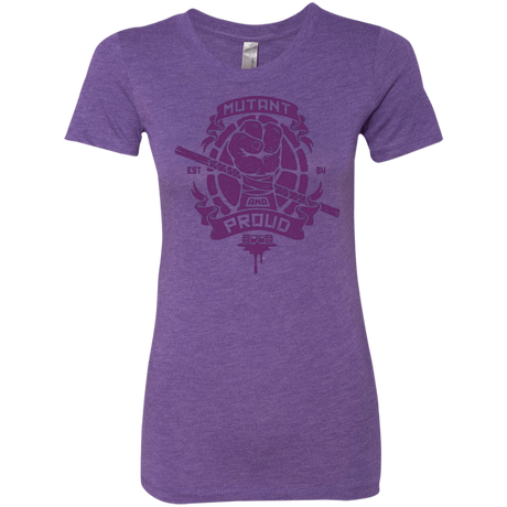 T-Shirts Purple Rush / Small Mutant and Proud Donny Women's Triblend T-Shirt