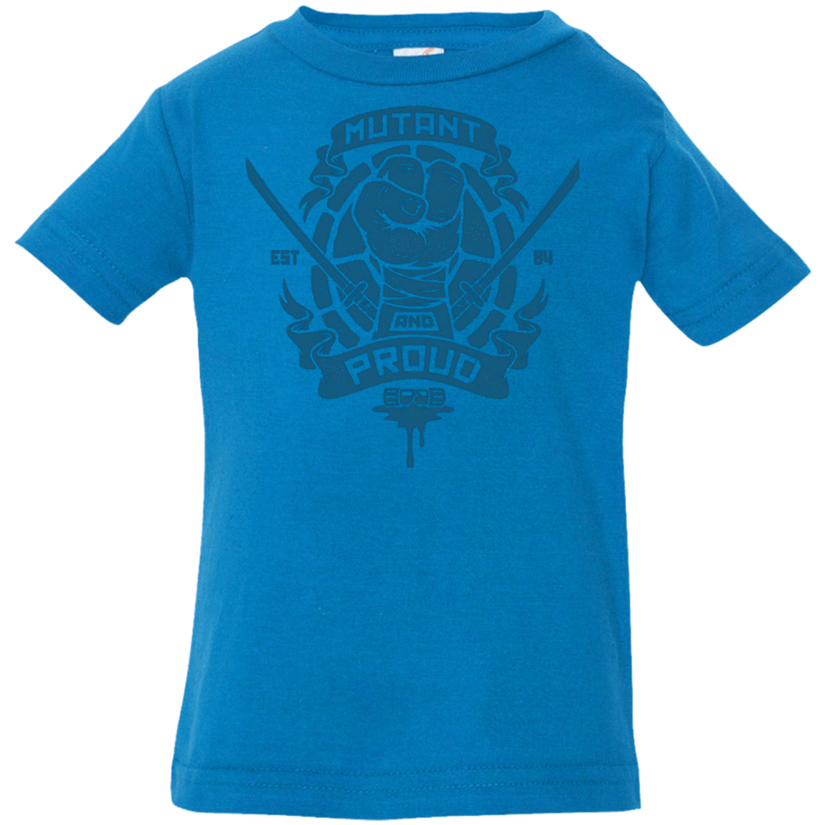 T-Shirts Cobalt / 6 Months Mutant and Proud Leo Infant PremiumT-Shirt