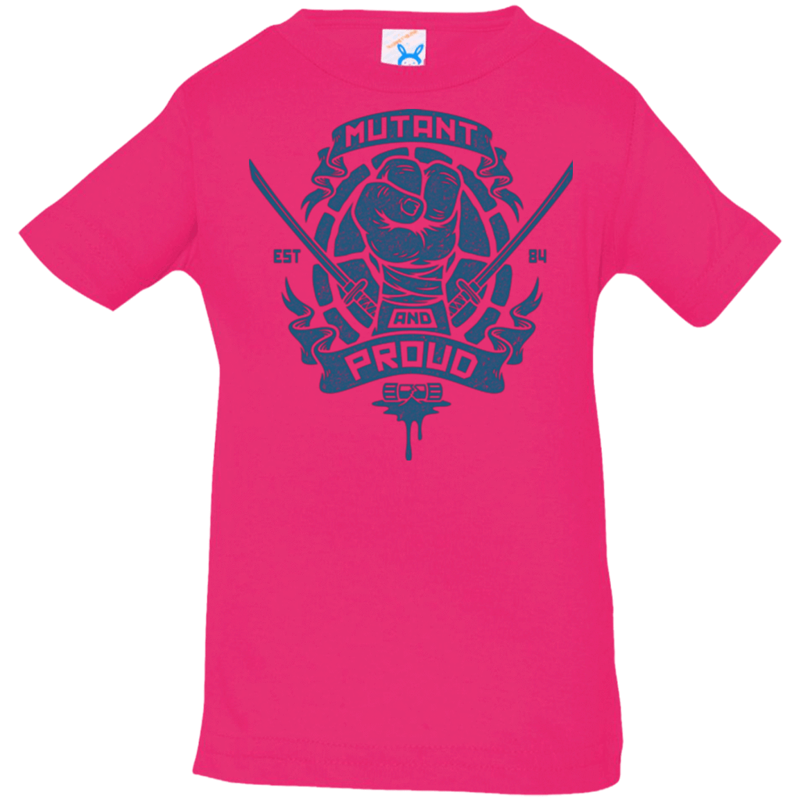T-Shirts Hot Pink / 6 Months Mutant and Proud Leo Infant PremiumT-Shirt