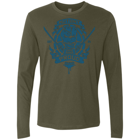 T-Shirts Military Green / Small Mutant and Proud Leo Men's Premium Long Sleeve