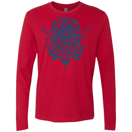 T-Shirts Red / Small Mutant and Proud Leo Men's Premium Long Sleeve