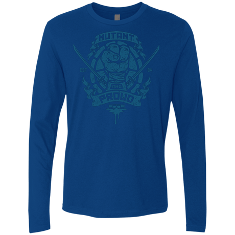 T-Shirts Royal / Small Mutant and Proud Leo Men's Premium Long Sleeve