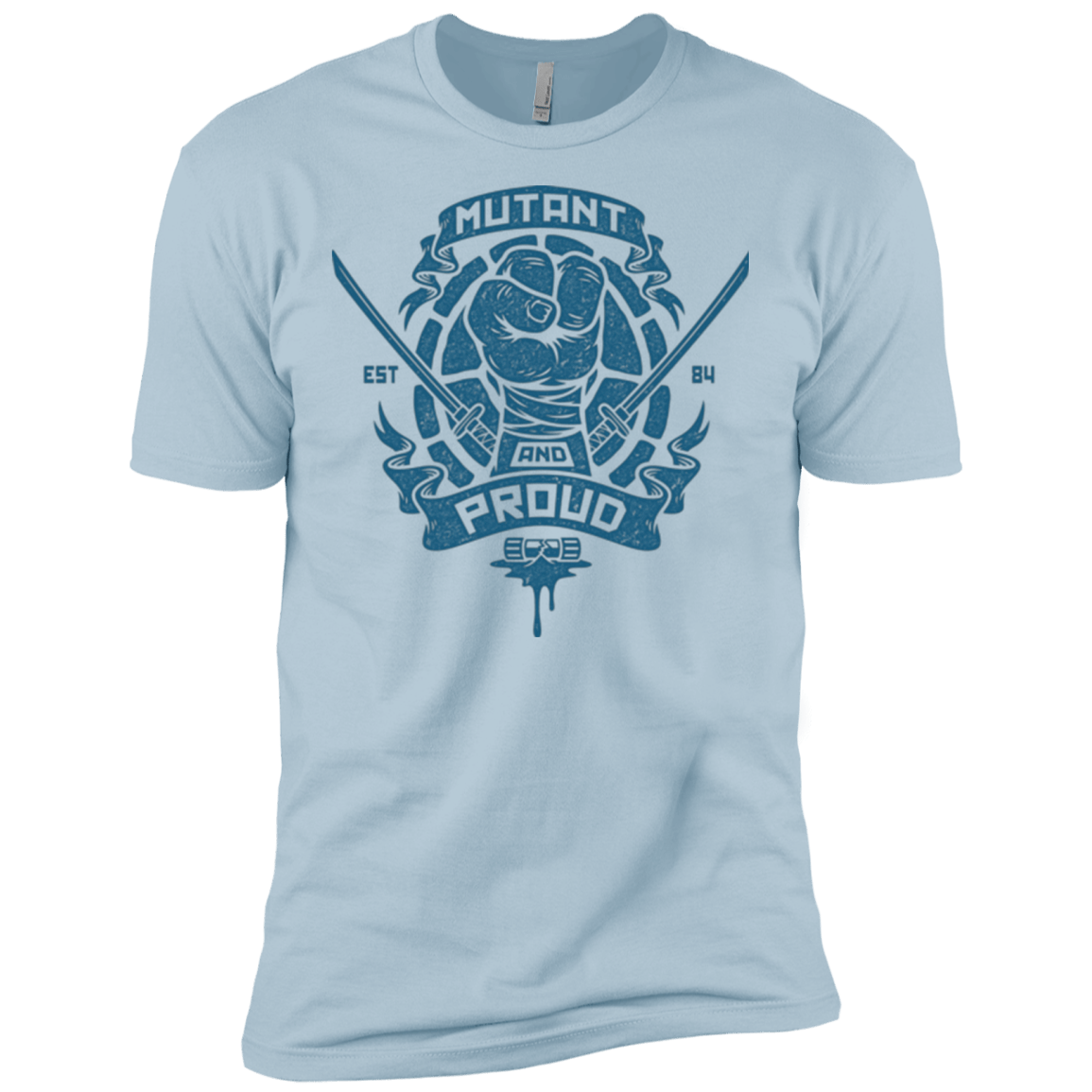 T-Shirts Light Blue / X-Small Mutant and Proud Leo Men's Premium T-Shirt