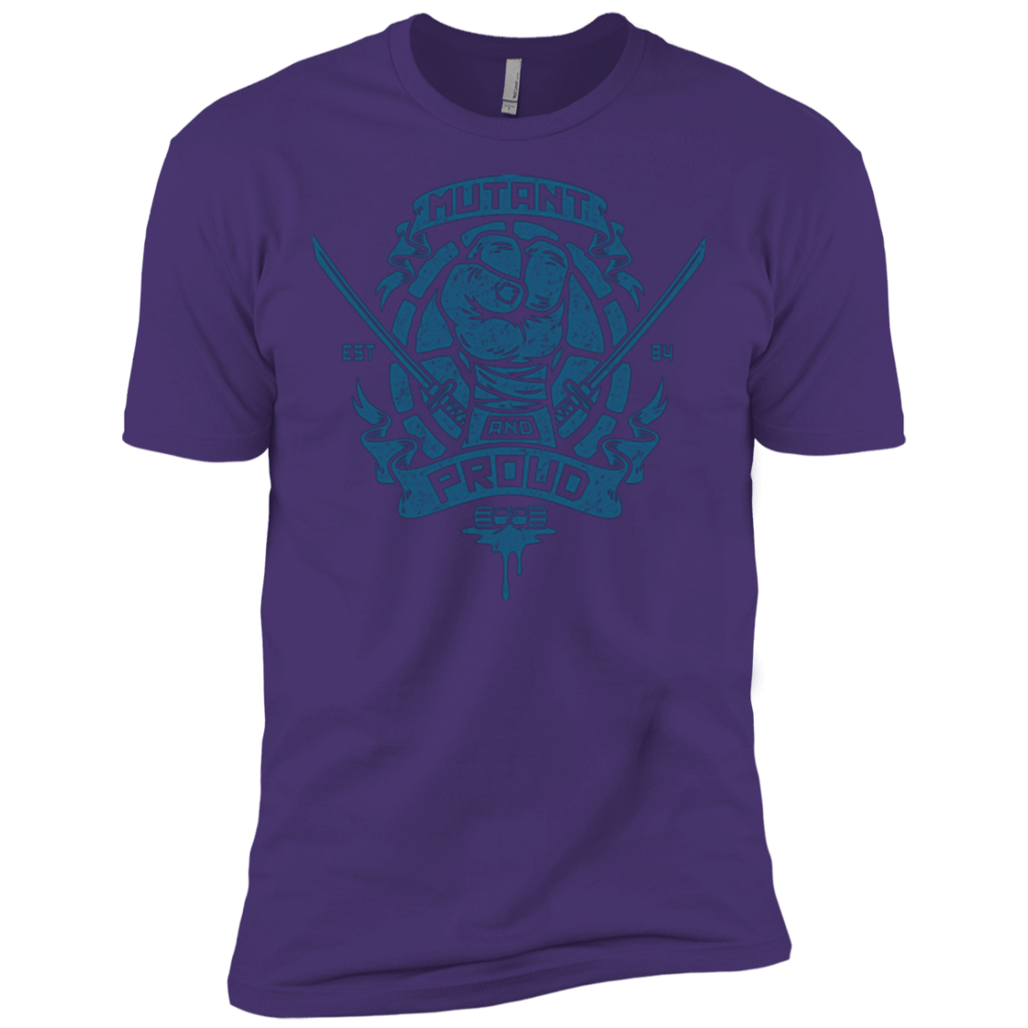 T-Shirts Purple / X-Small Mutant and Proud Leo Men's Premium T-Shirt