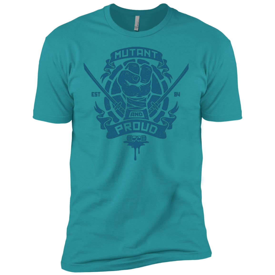 T-Shirts Tahiti Blue / X-Small Mutant and Proud Leo Men's Premium T-Shirt