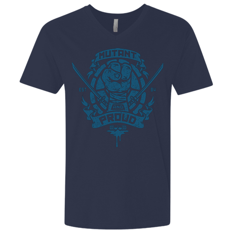 T-Shirts Midnight Navy / X-Small Mutant and Proud Leo Men's Premium V-Neck