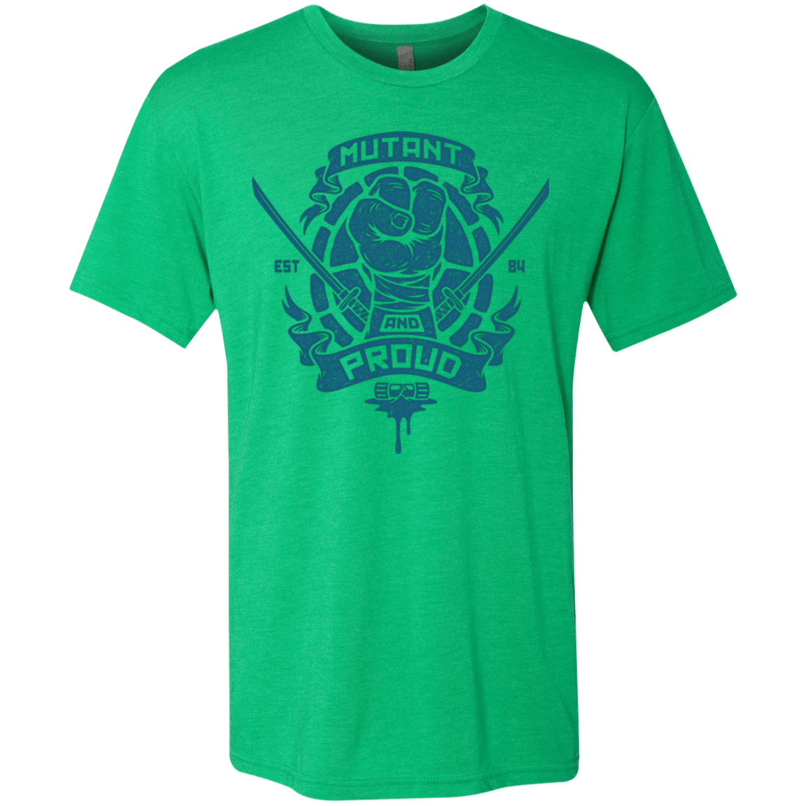 T-Shirts Envy / Small Mutant and Proud Leo Men's Triblend T-Shirt