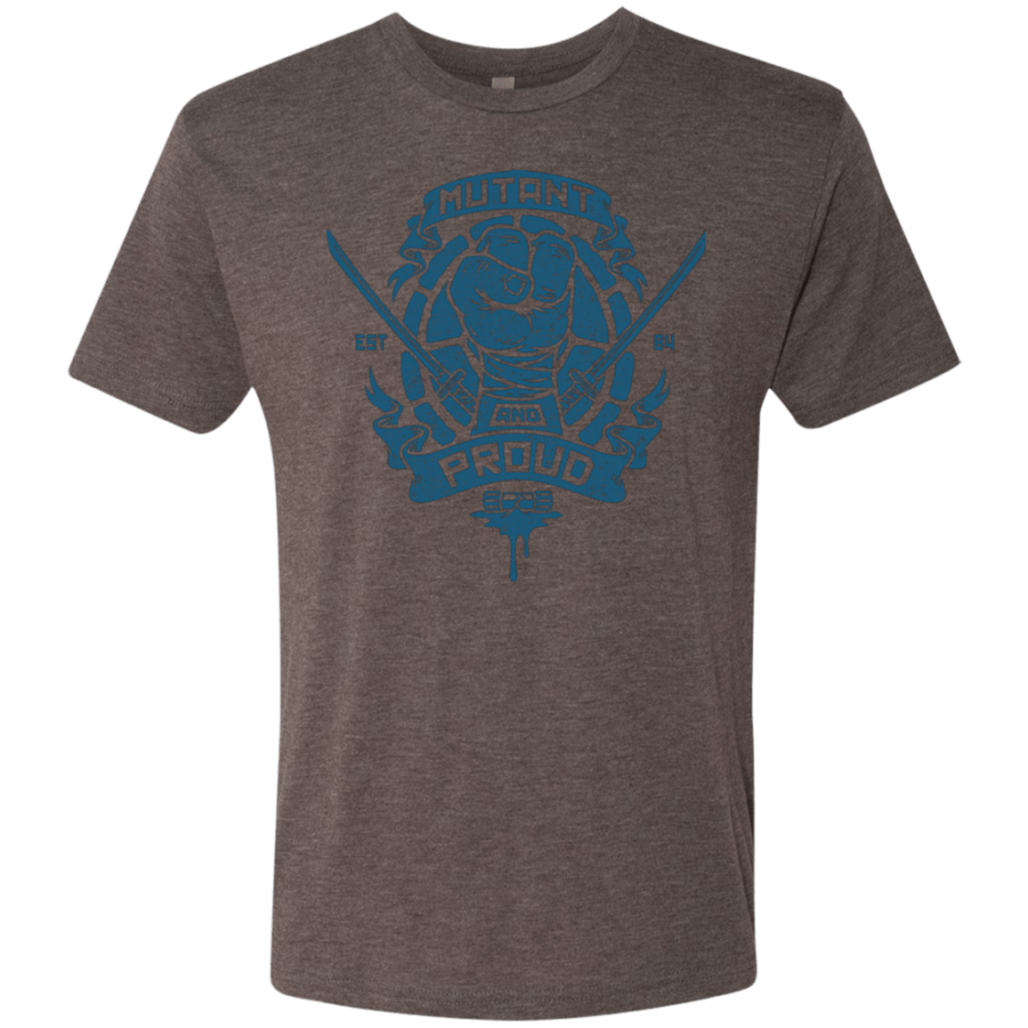 T-Shirts Macchiato / Small Mutant and Proud Leo Men's Triblend T-Shirt