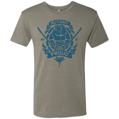 T-Shirts Venetian Grey / Small Mutant and Proud Leo Men's Triblend T-Shirt
