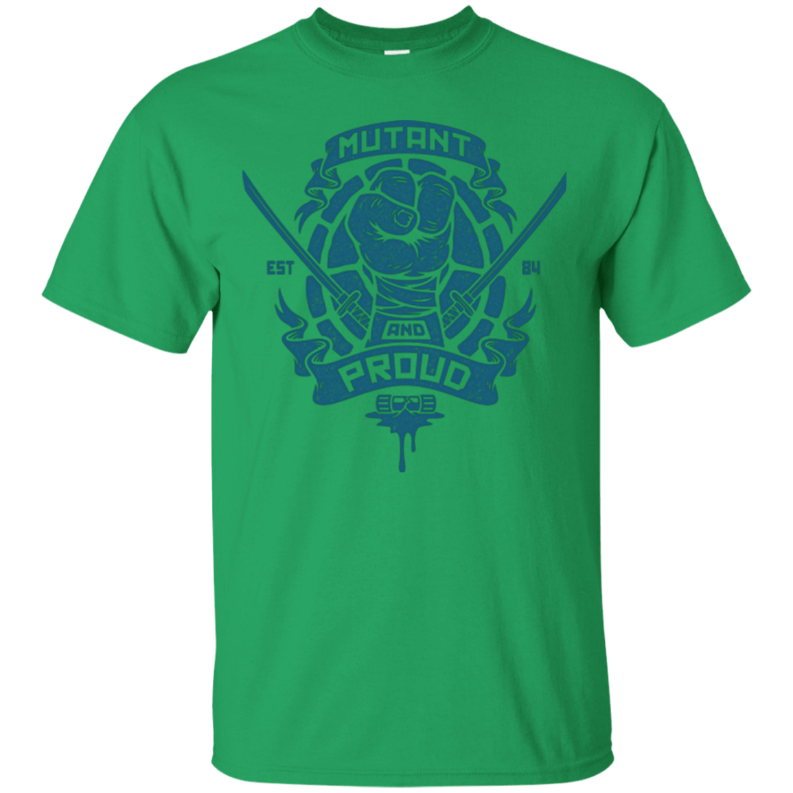 T-Shirts Irish Green / Small Mutant and Proud Leo T-Shirt