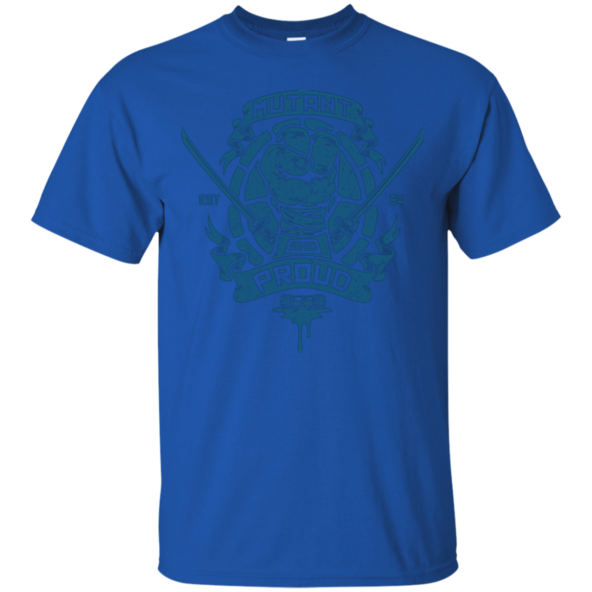 T-Shirts Royal / Small Mutant and Proud Leo T-Shirt