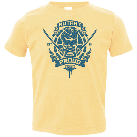 T-Shirts Butter / 2T Mutant and Proud Leo Toddler Premium T-Shirt