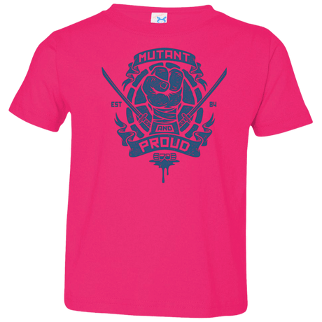 T-Shirts Hot Pink / 2T Mutant and Proud Leo Toddler Premium T-Shirt