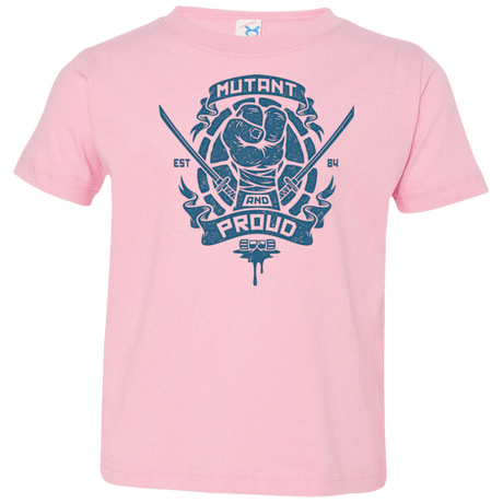 T-Shirts Pink / 2T Mutant and Proud Leo Toddler Premium T-Shirt