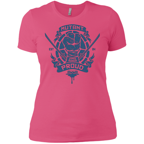 T-Shirts Hot Pink / X-Small Mutant and Proud Leo Women's Premium T-Shirt