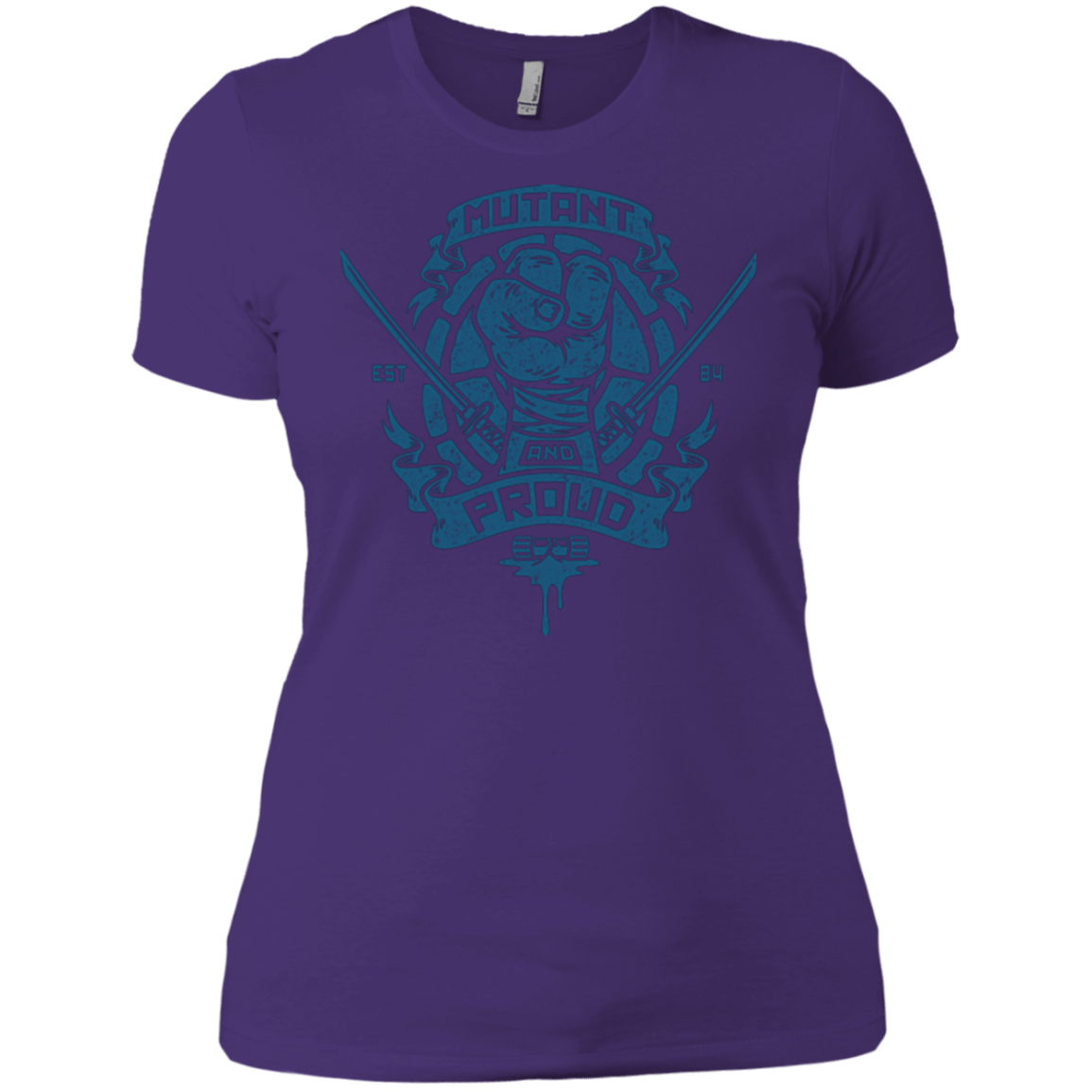 T-Shirts Purple / X-Small Mutant and Proud Leo Women's Premium T-Shirt