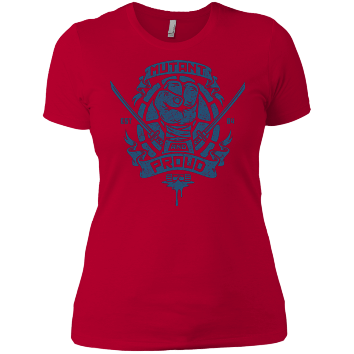T-Shirts Red / X-Small Mutant and Proud Leo Women's Premium T-Shirt